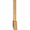 Ekena Millwork Portland Smooth Timber Gable Bracket, Western Red Cedar, 84"W x 14"H x 1 1/2"D x 3 1/2"F, 4/12 Pitch GBW084X14X0204POR00SWR - alternate 2